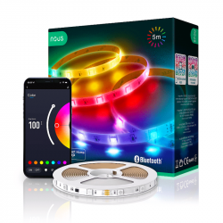 NOUS - Ruban de LED connecté RGB BLUETOOTH TUYA (5m)