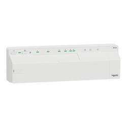 SCHNEIDER ELECTRIC - Centrale de pilotage pour vannes de plancher hydraulique Zigbee 3.0 Wiser