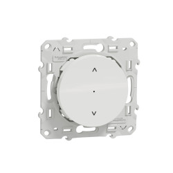 SCHNEIDER ELECTRIC - Interrupteur volet roulant connecté Zigbee 3.0 Wiser Odace blanc