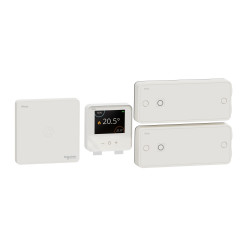 SCHNEIDER ELECTRIC - Kit de démarrage thermostat connecté pour radiateurs électriques Wiser
