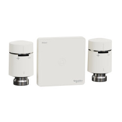 SCHNEIDER ELECTRIC - Kit de démarrage vannes thermostatiques connectées Wiser