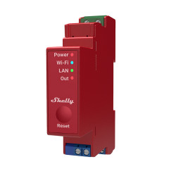 SHELLY - Module rail DIN 1 canal Wi-Fi et consomètre Shelly Pro 1PM
