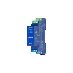 SHELLY - Module variateur rail DIN 0-10V Wi-Fi avec mesure d'énergie Shelly Pro Dimmer 0/1-10V PM