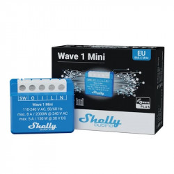 SHELLY QUBINO - Micromodule contact sec Z-Wave+ 800 Shelly Wave 1 Min