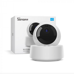 SONOFF - Caméra de sécurité IP Wi-Fi ou Ethernet (avec alimentation EU)