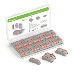 SONOFF - Connecteurs de cables avec levier de fonctionnement