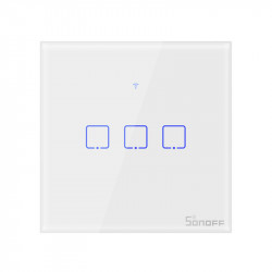 SONOFF - Interrupteur intelligent WIFI avec neutre - 3 charges