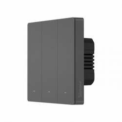 SONOFF - Interrupteur mural connecté WIFI (sur secteur) 3 canaux - M5