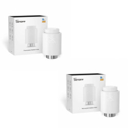 SONOFF - Pack de 2x Tête thermostatique connectée Zigbee 3.0