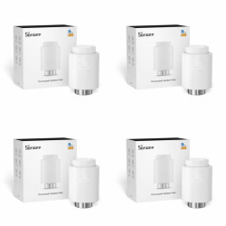 SONOFF - Pack de 4x Tête thermostatique connectée Zigbee 3.0