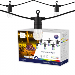 TINT - Guirlande lumineuse LED d'extérieur intelligente Stella Starter Set (12 ampoules)