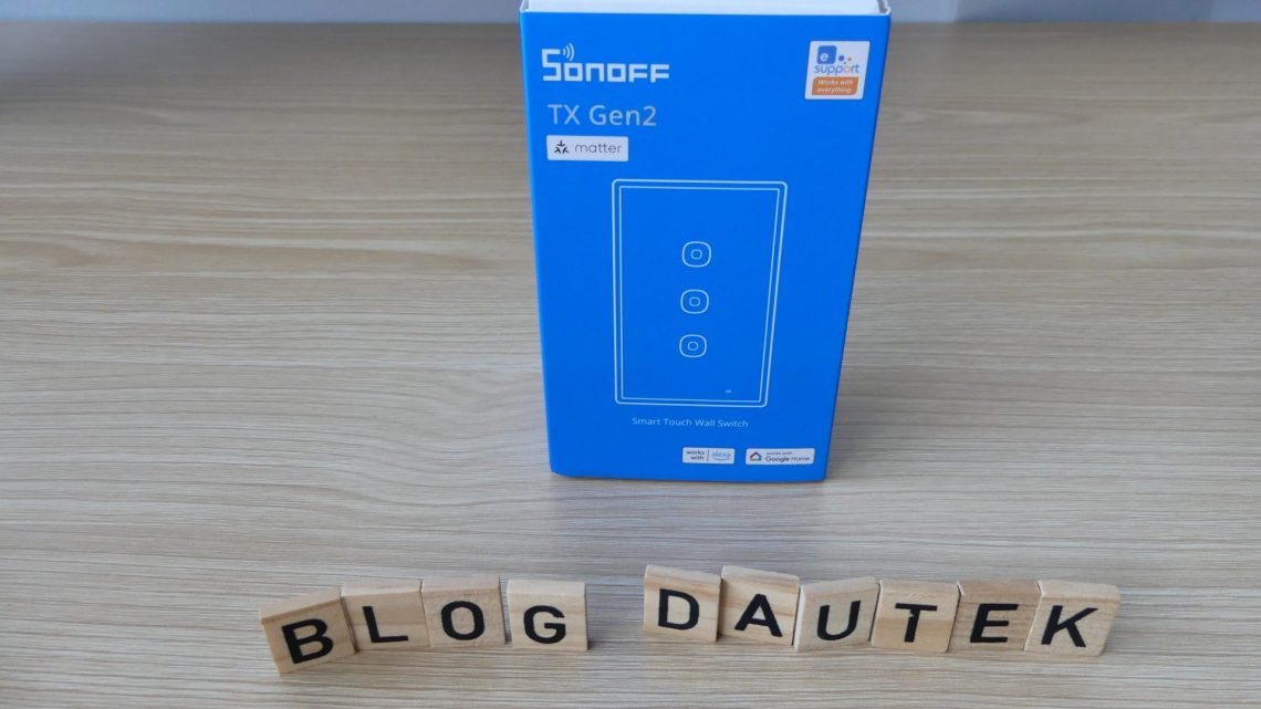 Interrupteur Sonoff TX Gen2 : Le contrôle tactile et connecté à portée de main