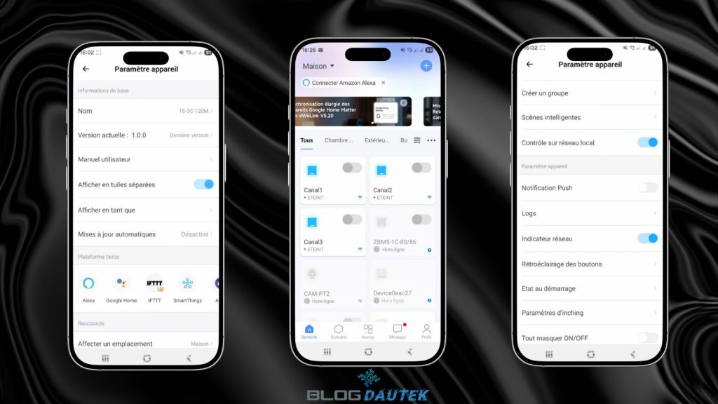 Interrupteur Sonoff TX Gen2