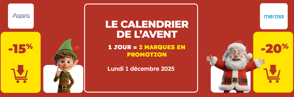 Calendrier de l’Avent Domadoo du 1er Décembre 2025