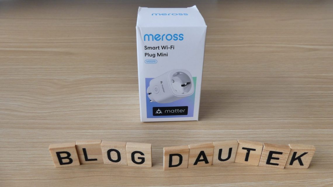 Prise connectée Matter Meross MSS315 : Contrôlez vos appareils et votre énergie depuis n’importe où