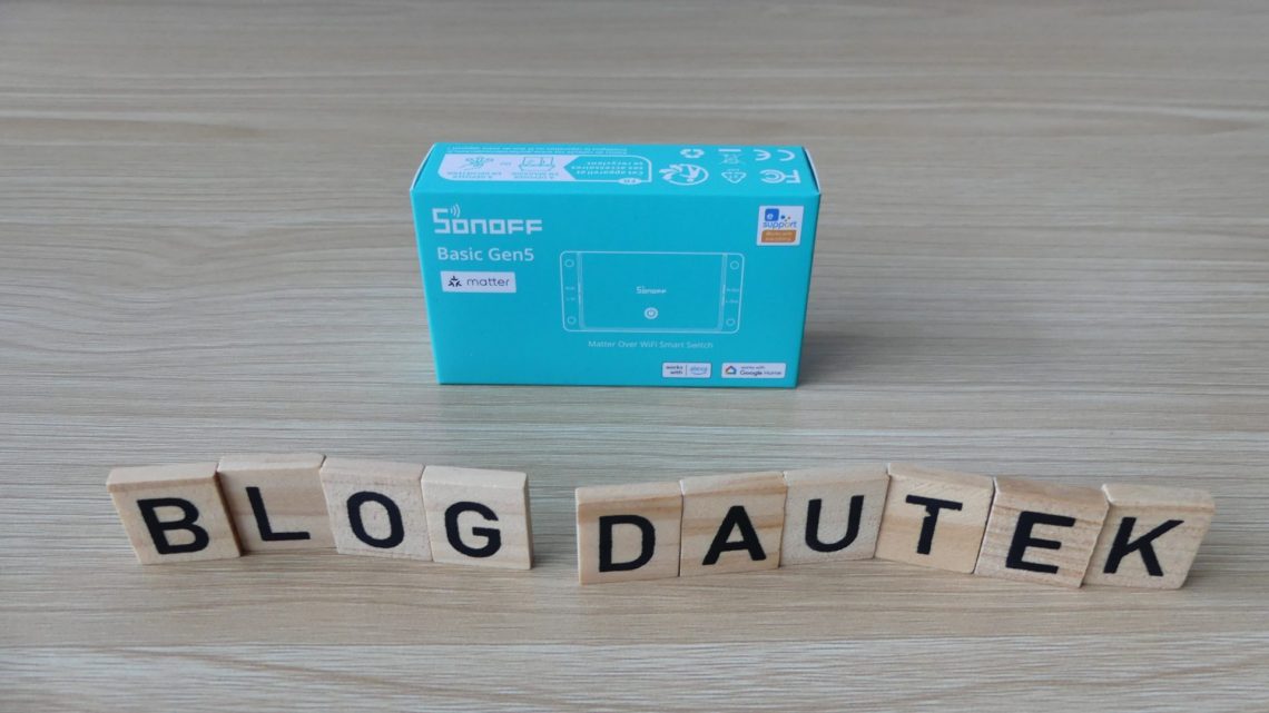 Sonoff Basic Gen5 : Module WiFi Matter pour contrôler simplement vos appareils depuis le smartphone