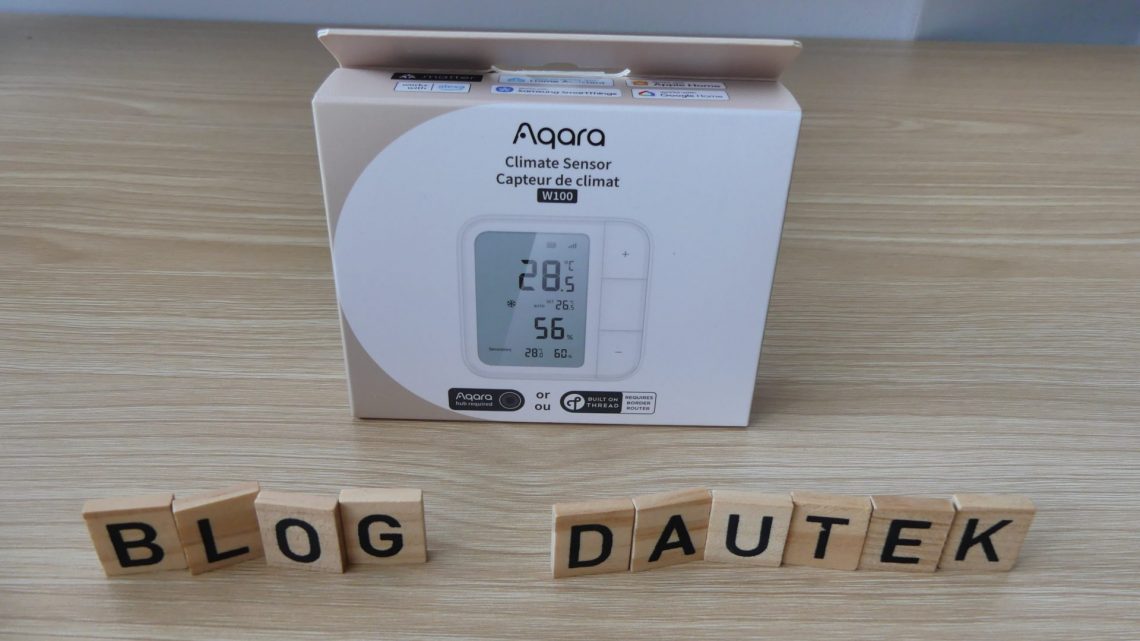 Capteur de température Aqara W100 : Surveillez précisément votre confort intérieur