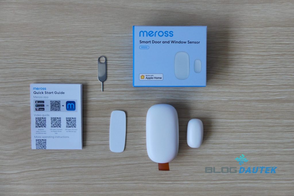 Détecteur d'ouverture de porte connecté Meross MS200