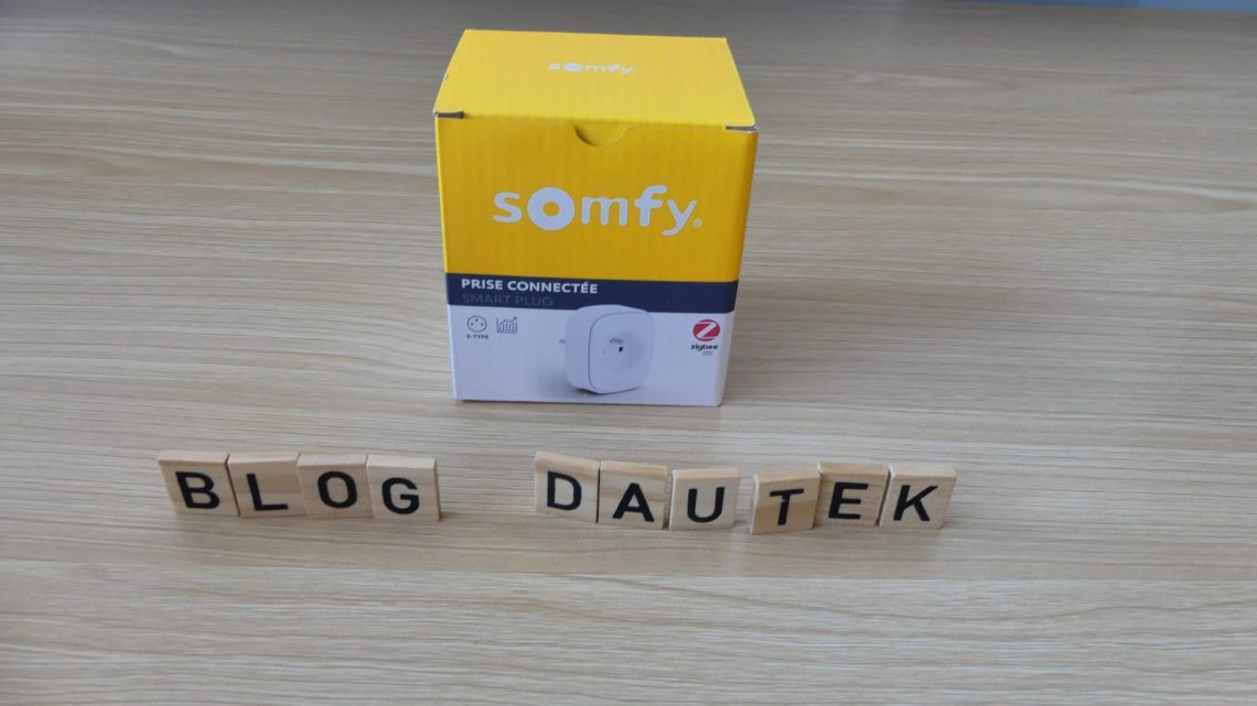 Prise Somfy Zigbee : Pilotez vos appareils et suivez votre consommation