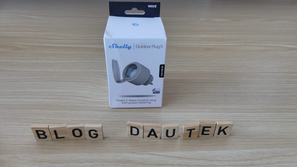 Shelly Plug S Outdoor : Découvrez la prise Shelly Z-Wave extérieure