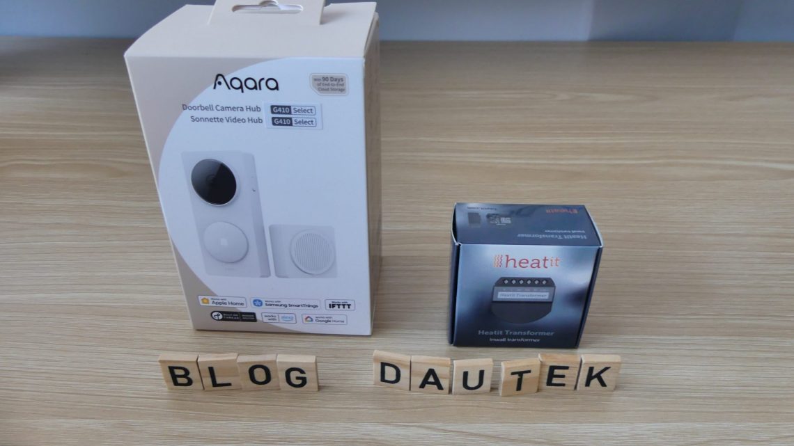 Sonnette Aqara G410 : la sonnette vidéo connectée pour une entrée sécurisée