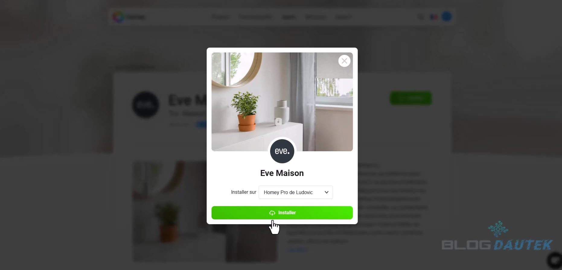 Prise Eve extérieur