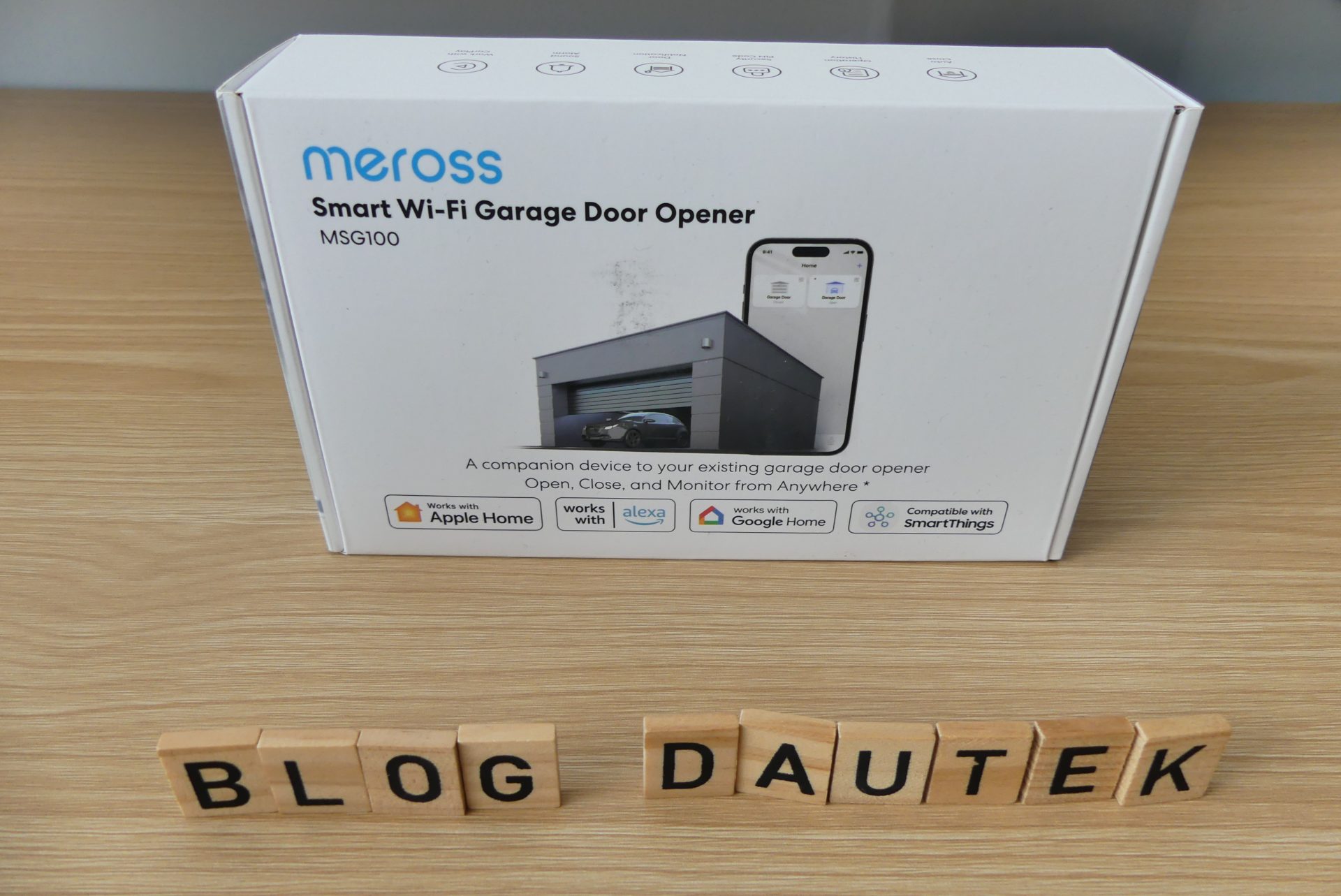 Meross MSG100 : Le module connecté pour piloter votre porte de garage facilement