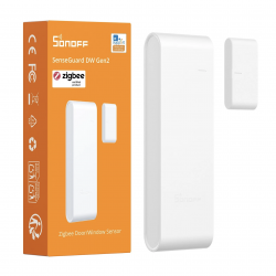 SONOFF - Capteur porte et fenêtre Zigbee SenseGuard DW Gen2 compatible Home Assistant, Z2M SNZB-04PR2
