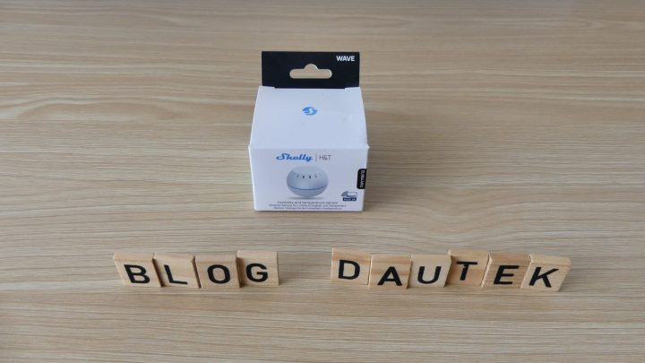 Shelly Wave H&T : Le capteur température et humidité Z-Wave longue portée