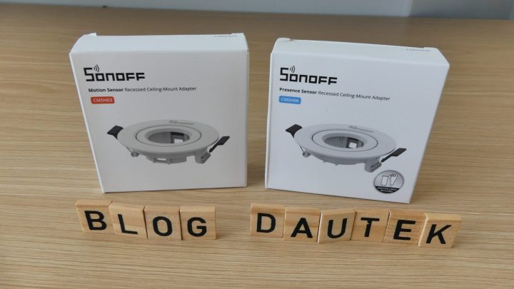 Sonoff CMSH03 / CMSH06 : L’adaptateur encastré qui rend vos capteurs presque invisibles au plafond