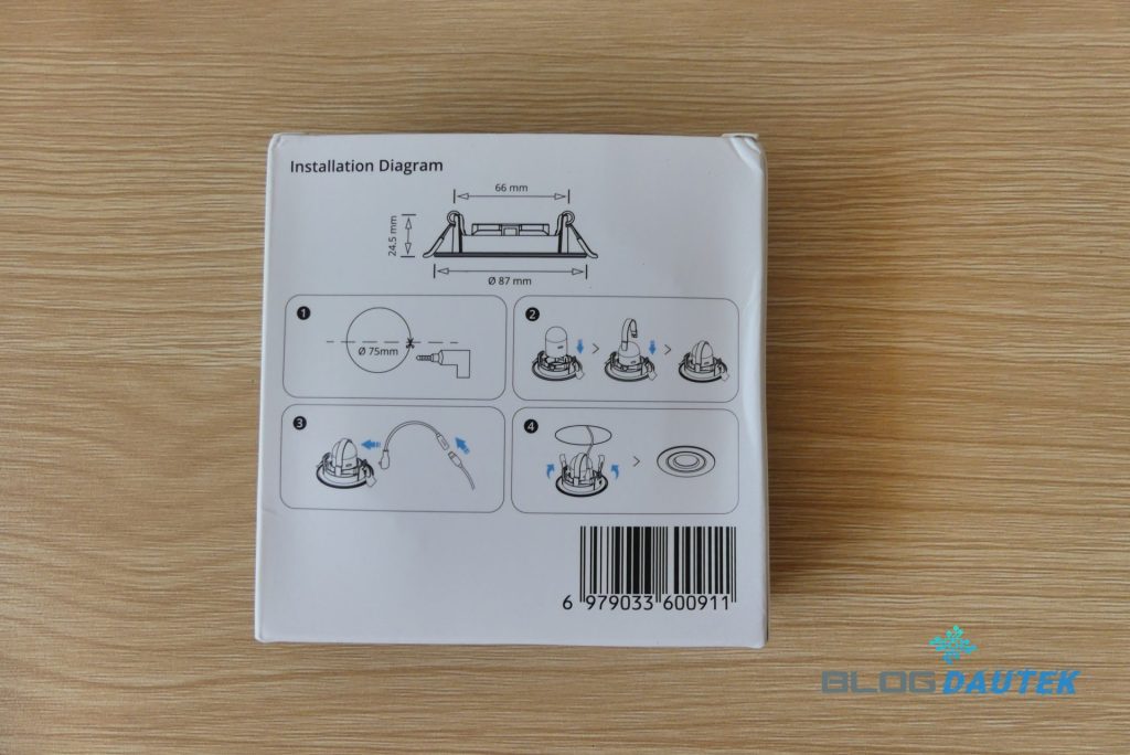Adaptateur encastre Sonoff 3