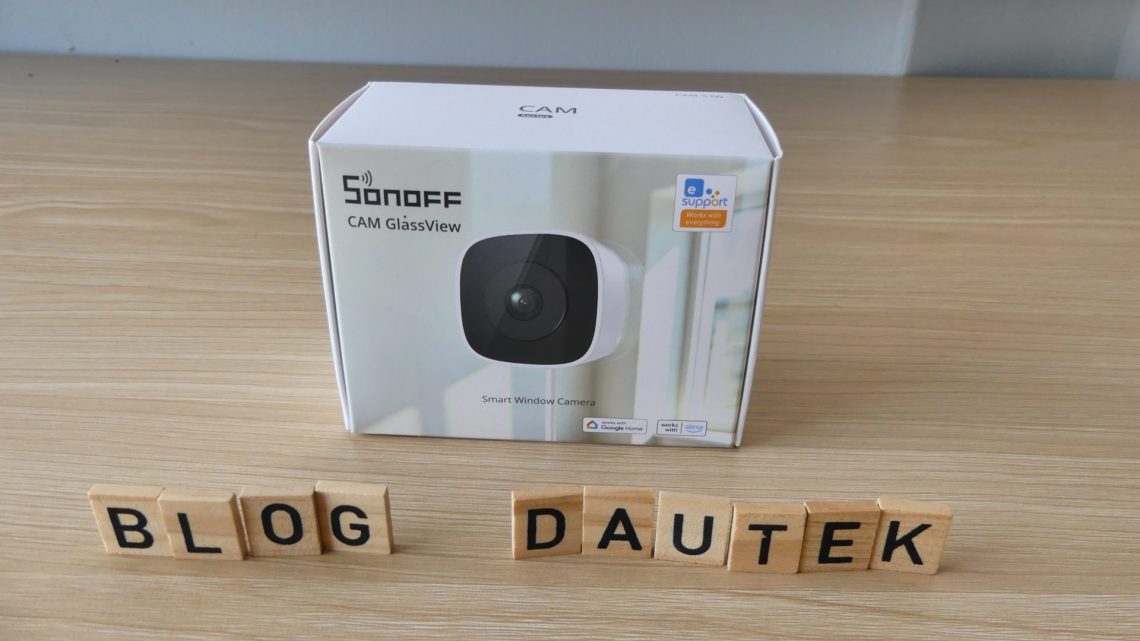 SONOFF CAM-S3W : Une caméra de sécurité 2K pensée pour filmer à travers une fenêtre