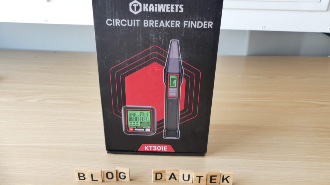 Kaiweets KT301E : Un détecteur de disjoncteur pour retrouver facilement ses circuits électriques
