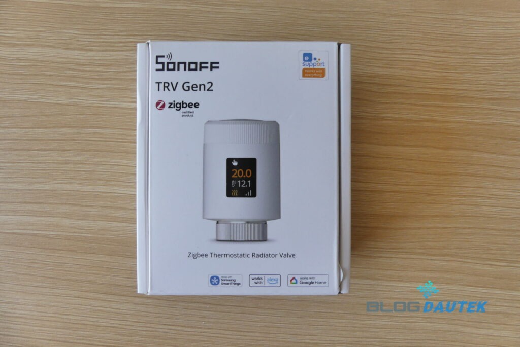 Tete thermostatique connectee Sonoff 1