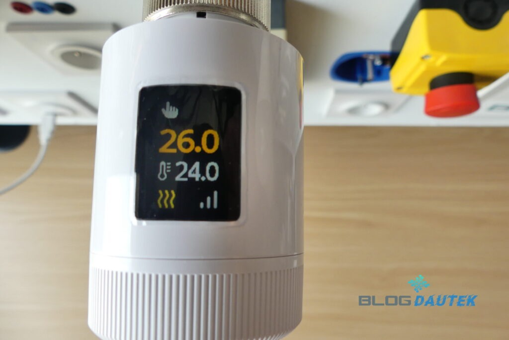 Tete thermostatique connectee Sonoff 13