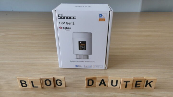 Sonoff TRV-ZBT : Une tête thermostatique Zigbee plus compacte et plus moderne