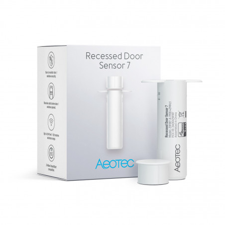 AEOTEC - CAPTEUR D'OUVERTURE DE PORTE À ENCASTRER Z-WAVE+ 700 RECESSED DOOR SENSOR 7