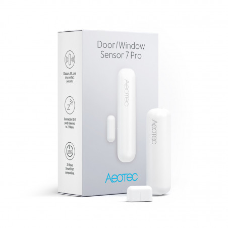AEOTEC - CAPTEUR D'OUVERTURE PORTE/FENÊTRE Z-WAVE+ 700 DOOR/WINDOW SENSOR 7 PRO