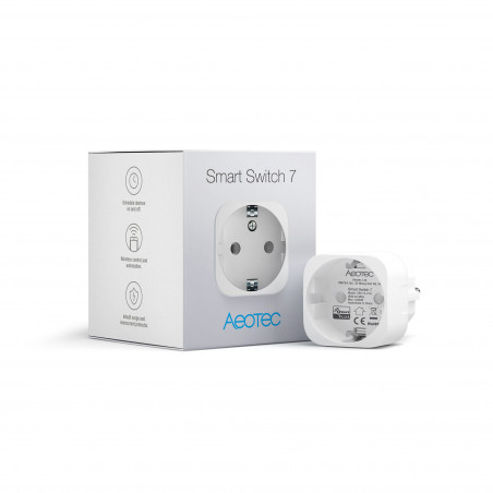 AEOTEC - MODULE PRISE COMMUTATEUR Z-WAVE+ SMART SWITCH 7