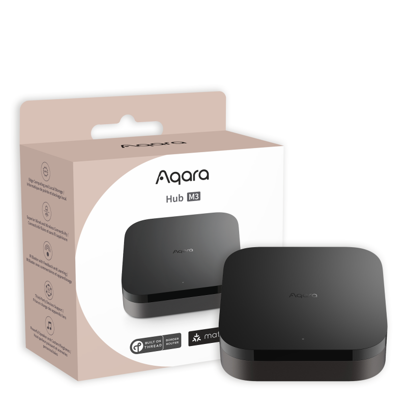 AQARA - Passerelle domotique Zigbee, Thread et Matter Aqara Hub M3 HM-G01D