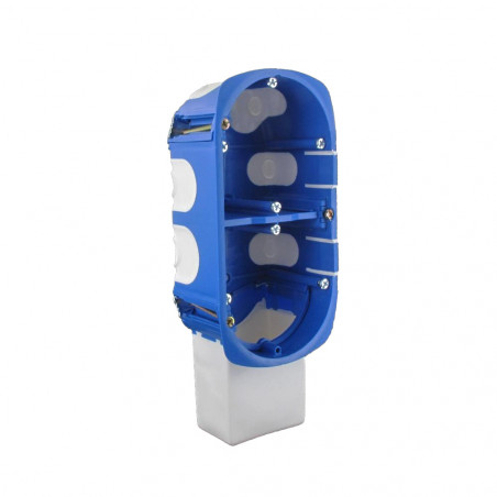 BLM - BOITIER D'ENCASTREMENT DOUBLE POUR MICROMODULE