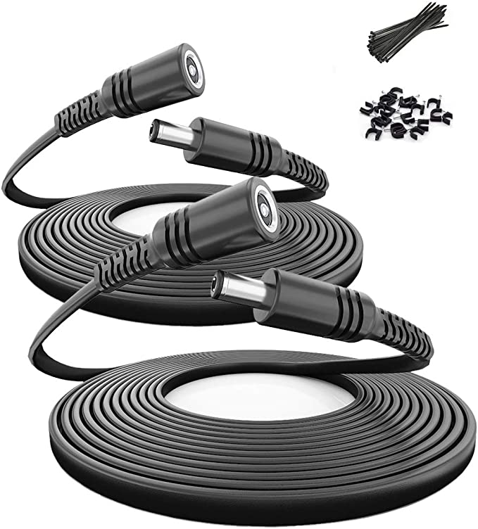 Câble Extension 12V DC 6M 2 Pack