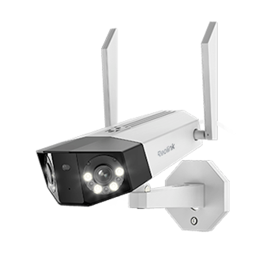 Duo 2 caméra de surveillance WiFi 4K 8MP Wi-Fi 6 panoramique 180°