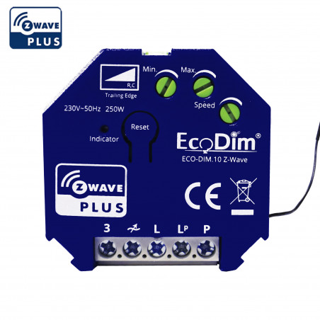 ECODIM - MODULE VARIATEUR INTELLIGENT Z-WAVE+ 250W ECO-DIM.10