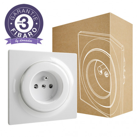 FIBARO - PRISE MURALE FIBARO WALLI N OUTLET TYPE E
