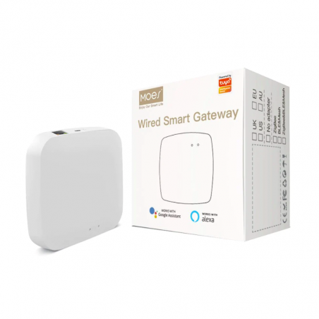 MOES - BOX DOMOTIQUE ZIGBEE TUYA (SMART LIFE) AVEC PORT ETHERNET
