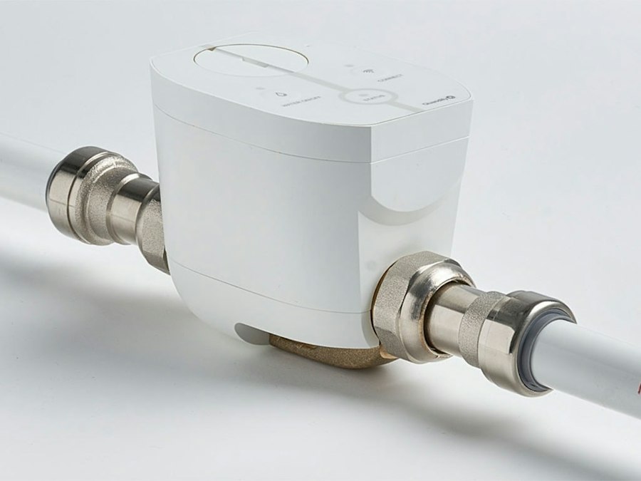 Quandify CubicSecure​,​ vanne connectée Wi-Fi à détection automatique de fuite​,​ débimètre connecté