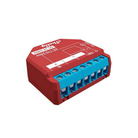 SHELLY - MICROMODULE COMMUTATEUR INTELLIGENT WI-FI AVEC MESURE D'ÉNERGIE SHELLY PLUS 1PM