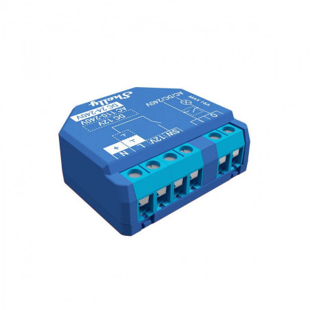SHELLY - MICROMODULE COMMUTATEUR INTELLIGENT WI-FI SHELLY PLUS 1 (CONTACT SEC)