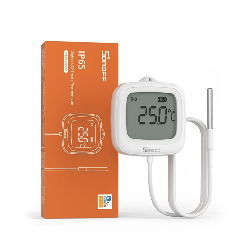 SONOFF - Capteur de température Zigbee étanche IP65 câble déporté SNZB‑02LD